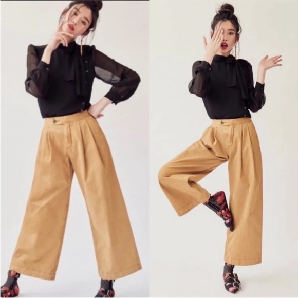 Free People Liberty High Waist Wide Leg Trousers - Picture 11 of 12